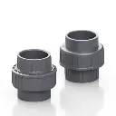 Bocchettone PVC-U incollaggio F-F incollaggio