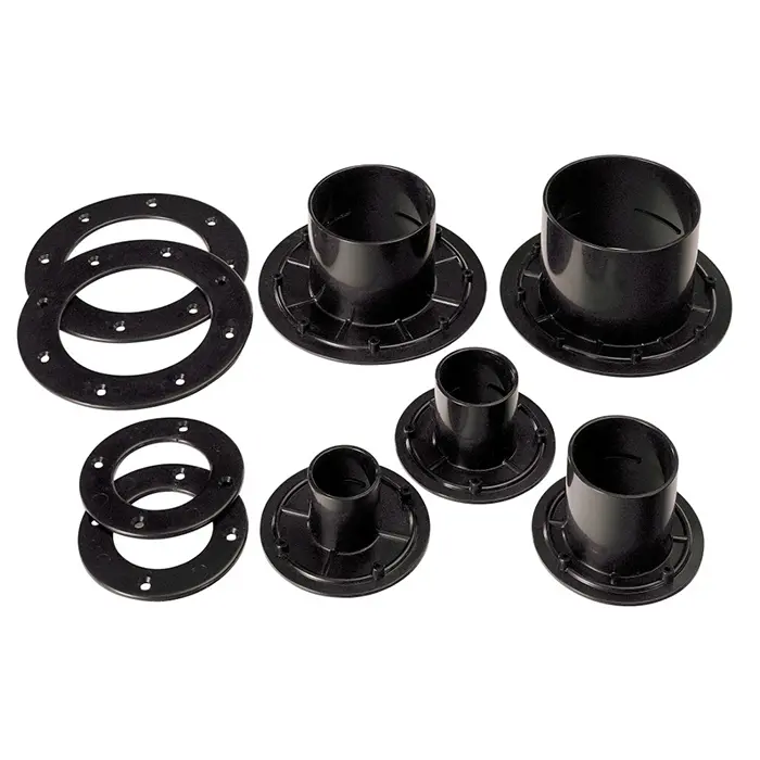 Flangia in ABS con viti di serraggio