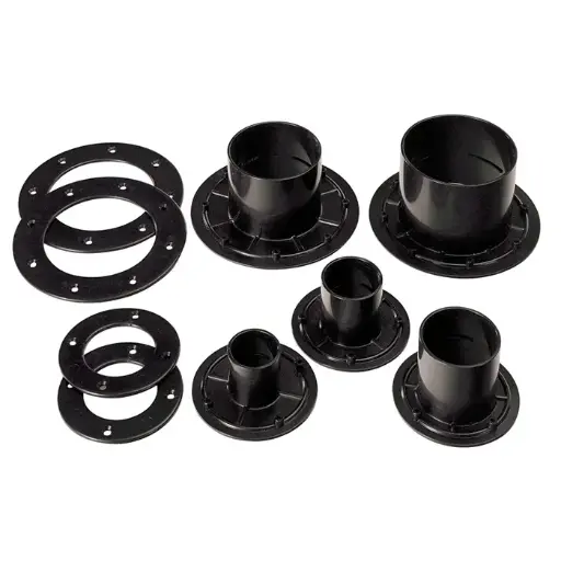 Flangia in ABS con viti di serraggio