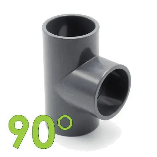Raccordo T 90° PVC-U 