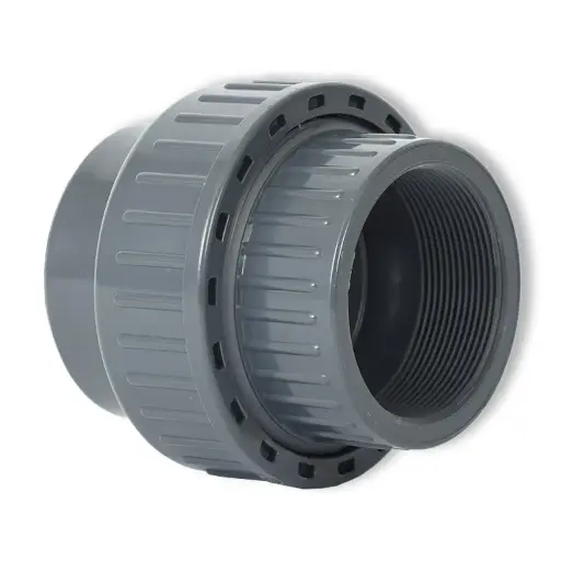 Bocchettone PVC-U incollaggio F-F filettato